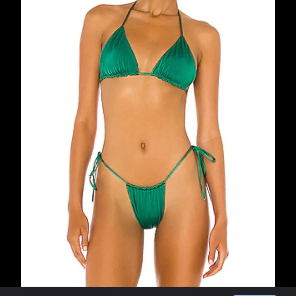 Frankie's Bikinis Teal Bikini Bottom